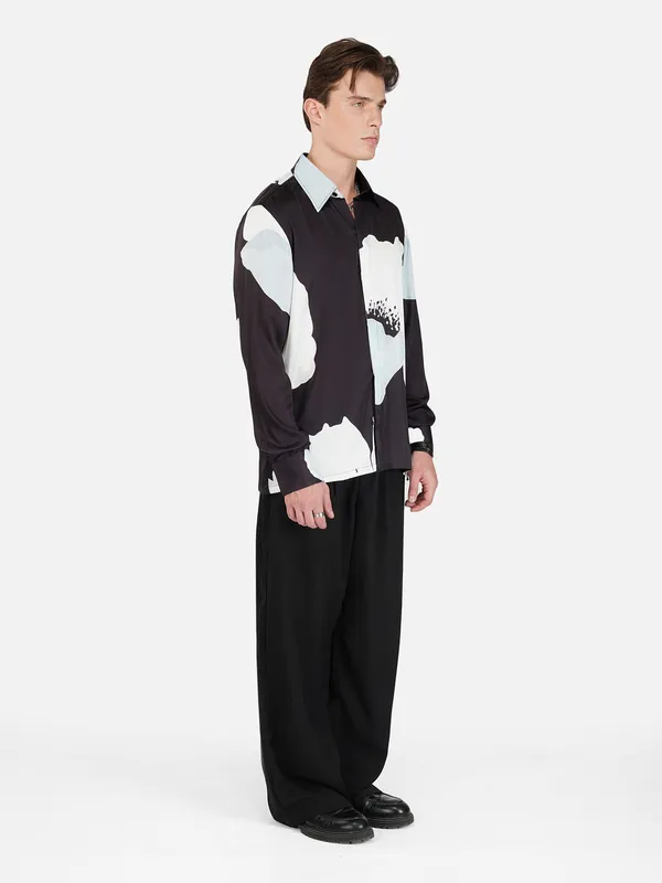 Black_Bloom_Premium_Soft_Satin_Party_Shirt