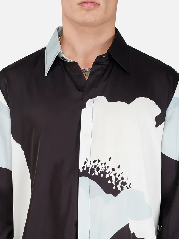 Black_Bloom_Premium_Soft_Satin_Party_Shirt