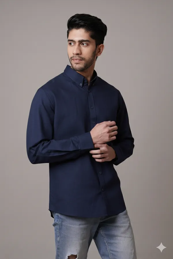 Midnight_Navy_Linen_Shirt