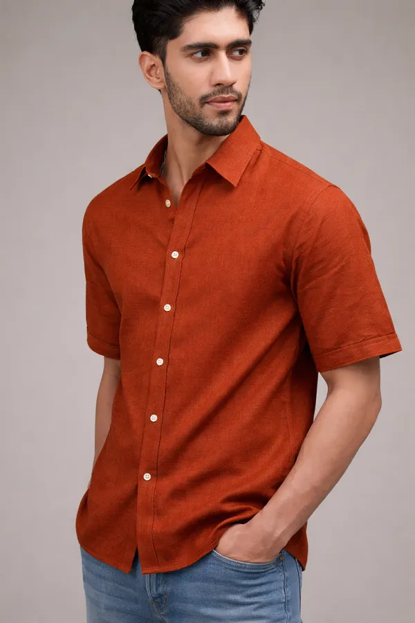 Rust_Coast_Linen_Shirt
