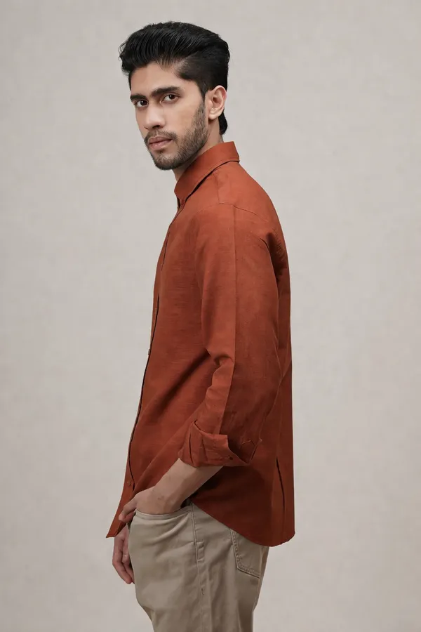 Rust_Coast_Linen_Shirt