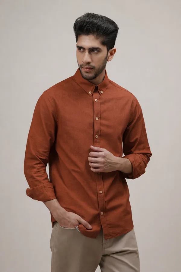 Rust_Coast_Linen_Shirt