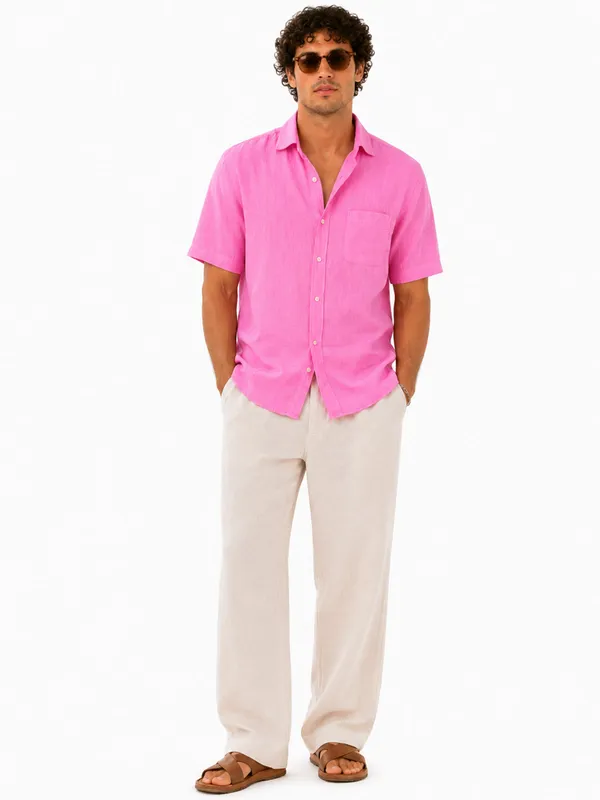Pink_Horizon_Linen_Shirt