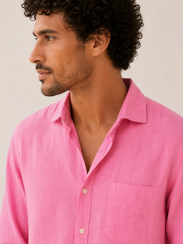 Pink_Horizon_Linen_Shirt