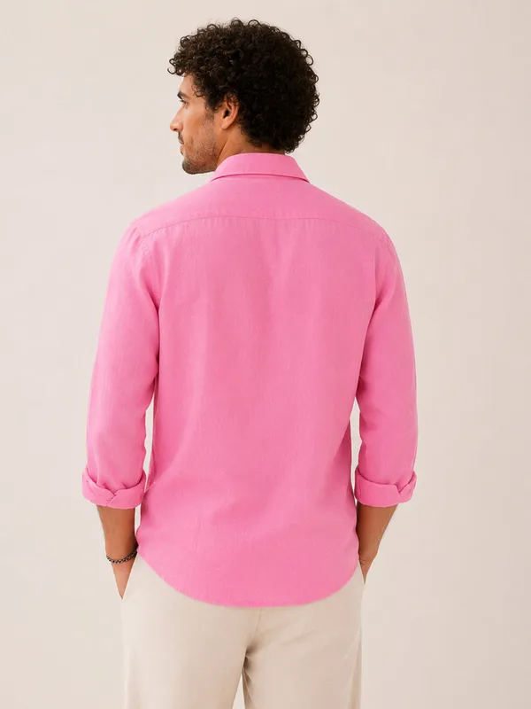 Pink_Horizon_Linen_Shirt