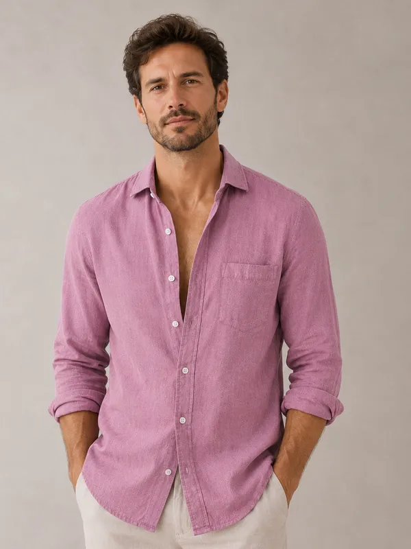 Santorini_Rose_Linen_Shirt