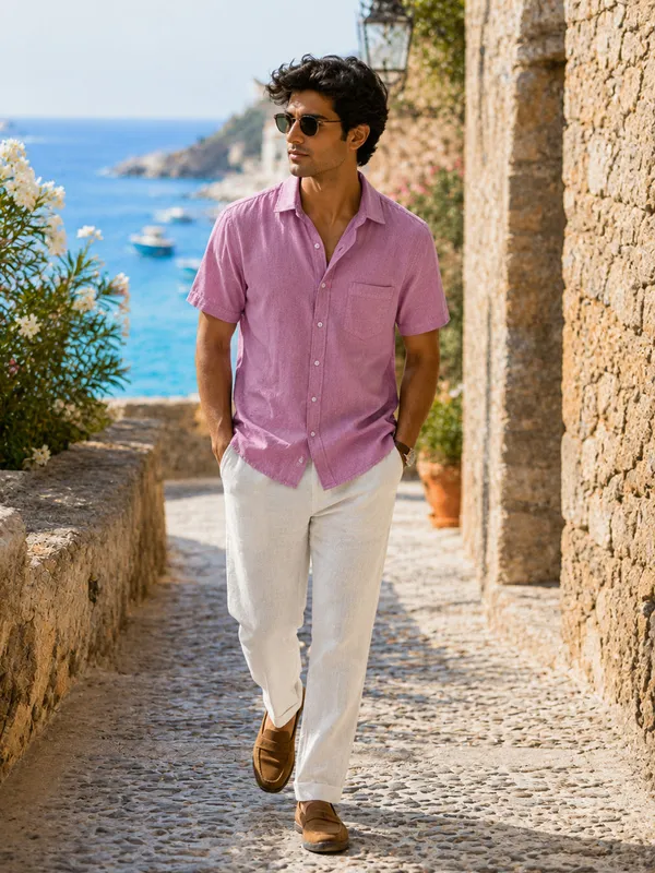 Santorini_Rose_Linen_Shirt