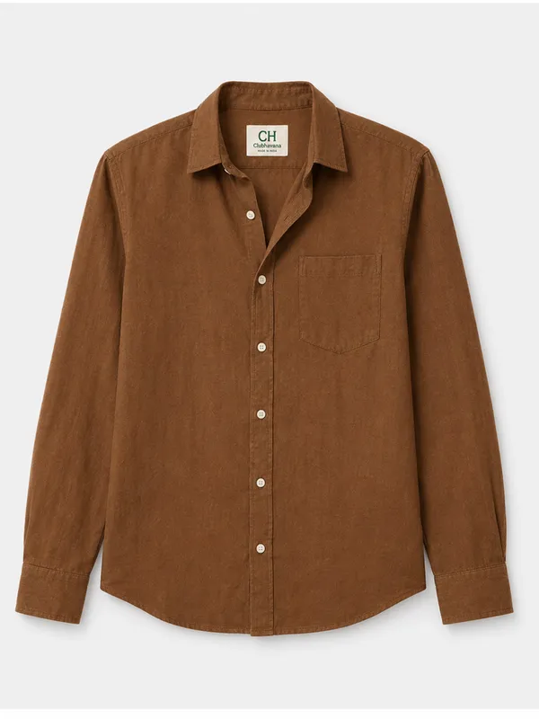Havana_Earth_Linen_Shirt