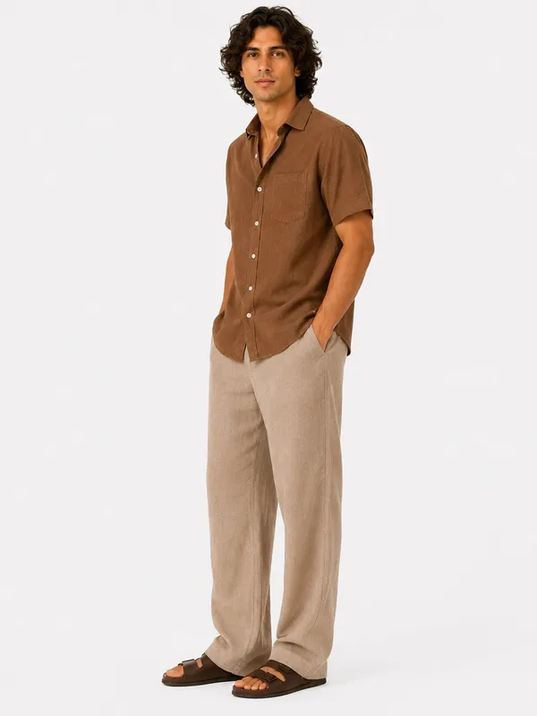 Havana_Earth_Linen_Shirt