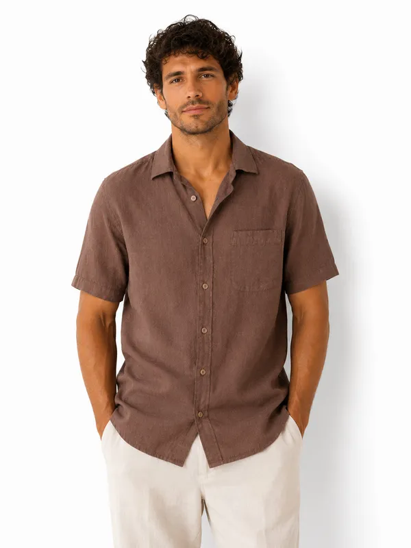 Driftwood_Brown_Linen_Shirt