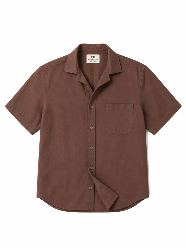 Driftwood_Brown_Linen_Shirt