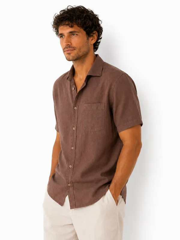 Driftwood_Brown_Linen_Shirt