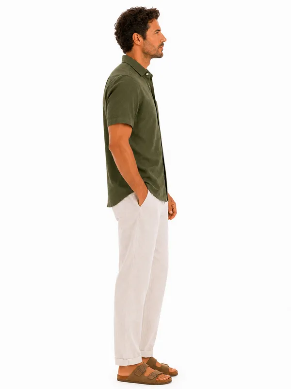 Tuscan_Olive_Linen_Shirt