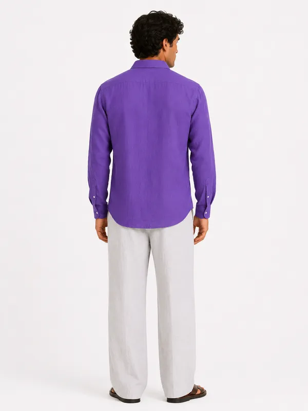 Monte_Carlo_Violet_Linen_Shirt