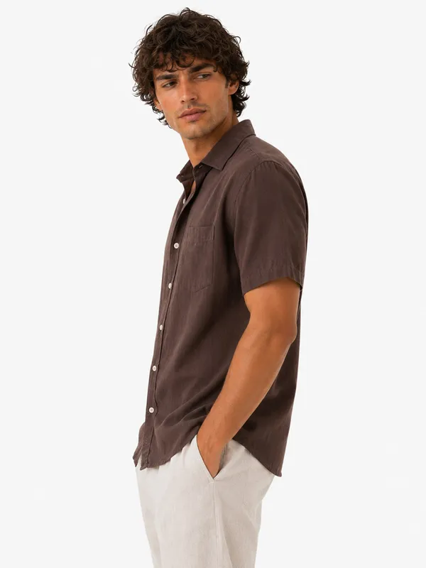 Florence_Mocha_Linen_Shirt