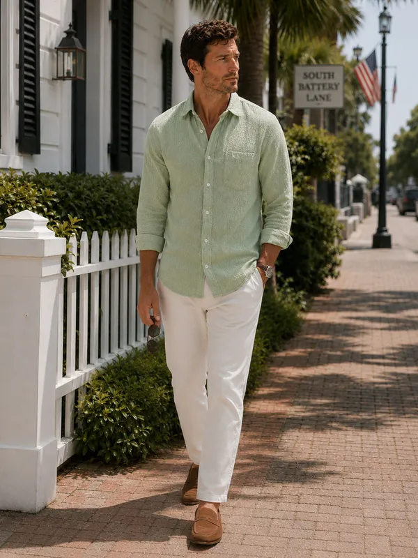 Sage_Green_Seersucker_Shirt
