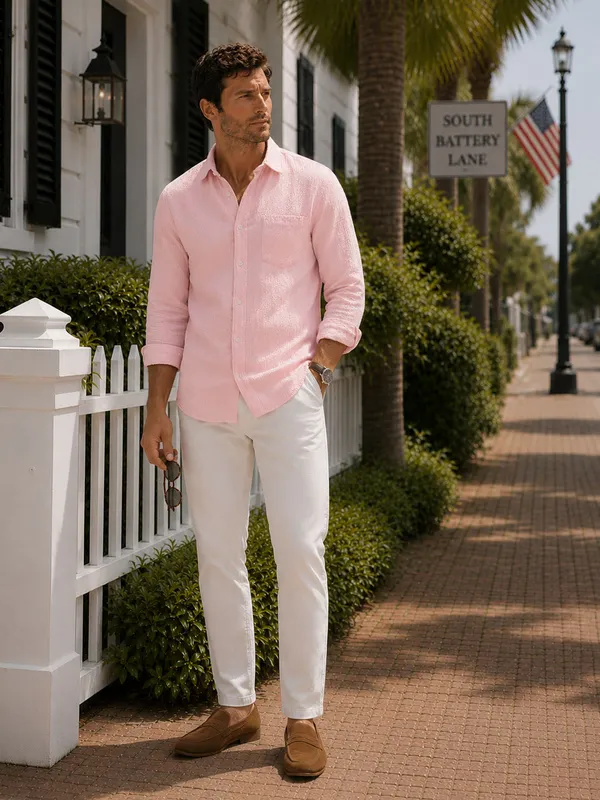 Powder_Pink_Seersucker_Shirt