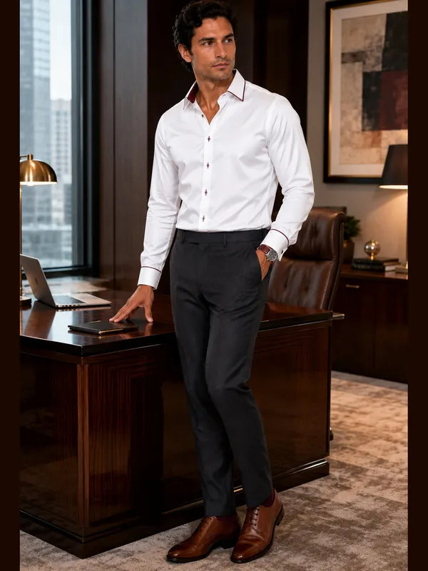 Windsor_Piping_Premium_Soft_Satin_Party_Shirt