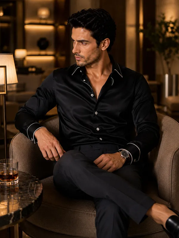Midnight_Noir_Piping_Premium_Soft_Satin_Party_Shirt