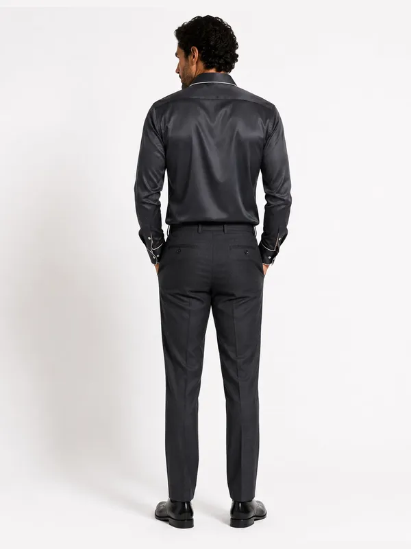 Graphite_Piping_Premium_Soft_Satin_Party_Shirt