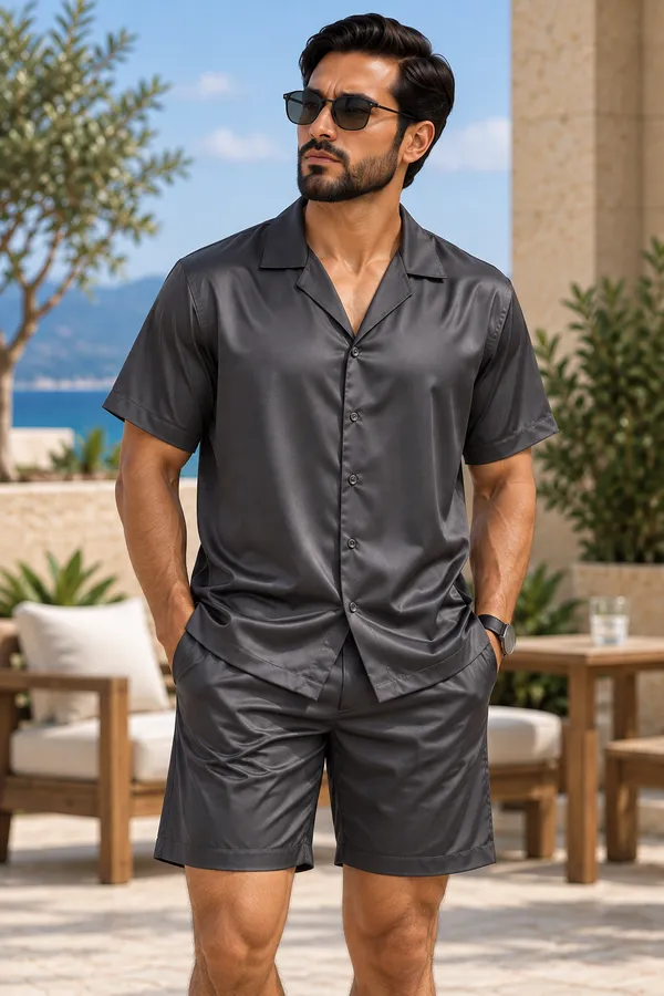 Signature_Satin_Cuban_Shirt-Charcoal