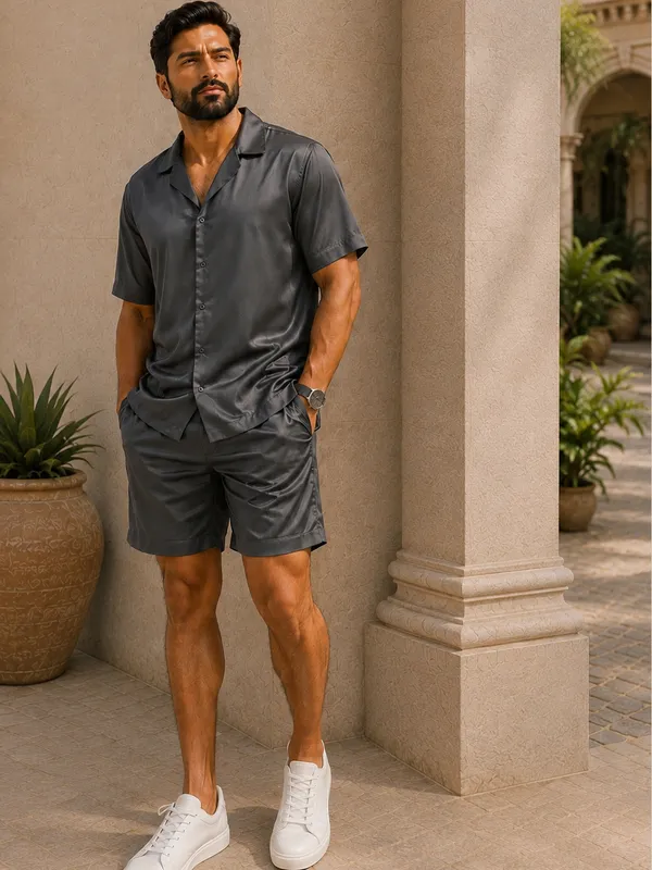 Signature_Satin_Cuban_Shirt-Charcoal