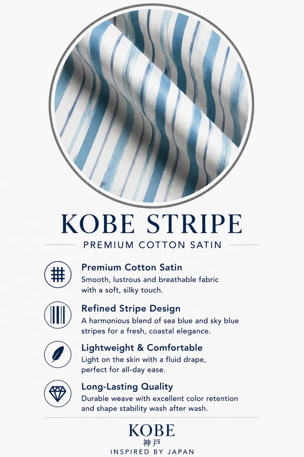 Kobe_Stripe_Signature_Cotton_Satin