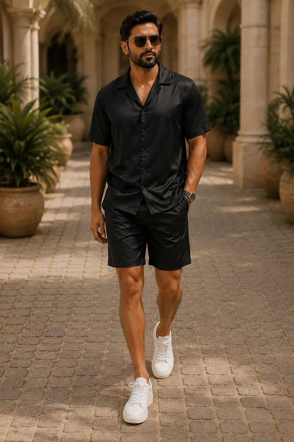 Signature_Satin_Co-Ord_Set-_Jet_Black