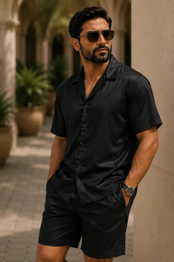 Signature_Satin_Co-Ord_Set-_Jet_Black
