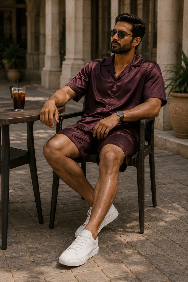 Signature_Satin_Co-Ord_Set-•	Burgundy