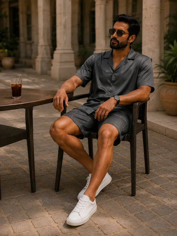Signature_Satin_Resort_Shorts-Charcoal