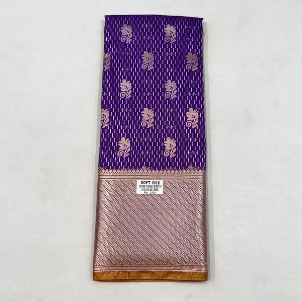 Purple_Soft_Silk_And_Polyster_Kumkum_Booti_Saree_For_Women