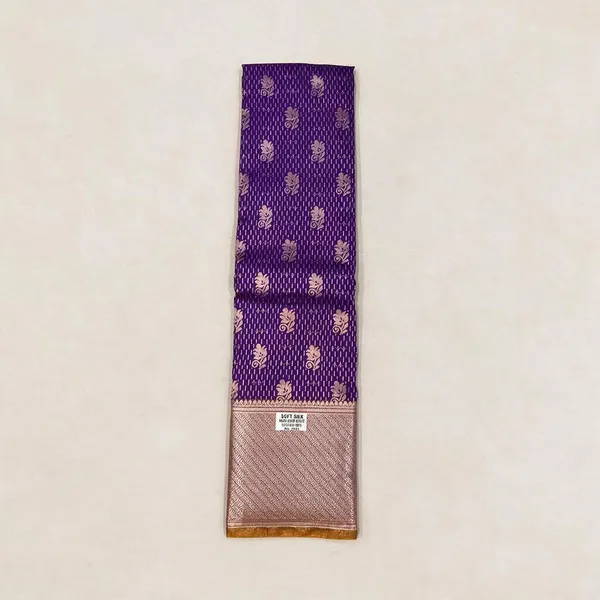 Purple_Soft_Silk_And_Polyster_Kumkum_Booti_Saree_For_Women