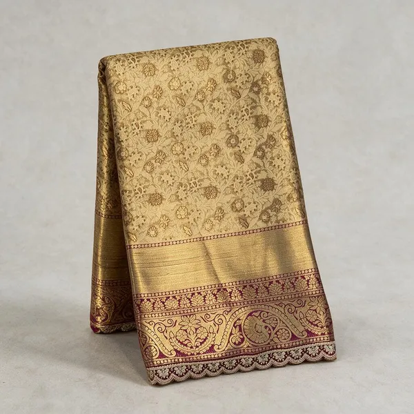 Beige_Brocade_Traditional_Silk_And_Polyster_Saree_For_Women