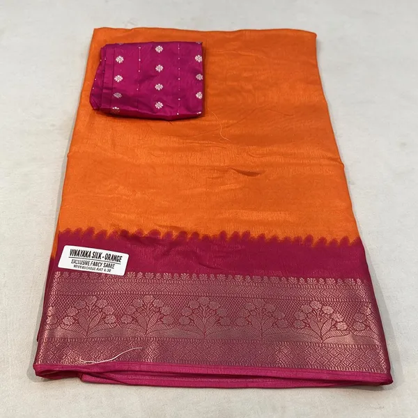 Orange_Silk_Traditional_Silk_And_Polyster_Saree_For_Women