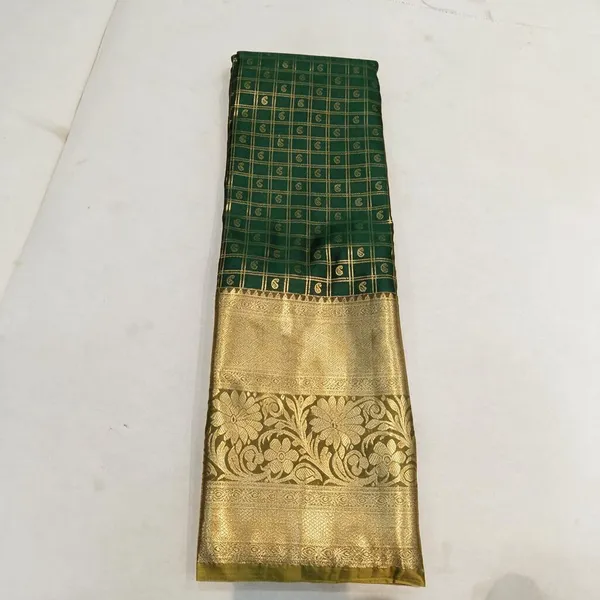 Cream_And_Maroon_Embroidere_Silk_And_Polyster_For_Women