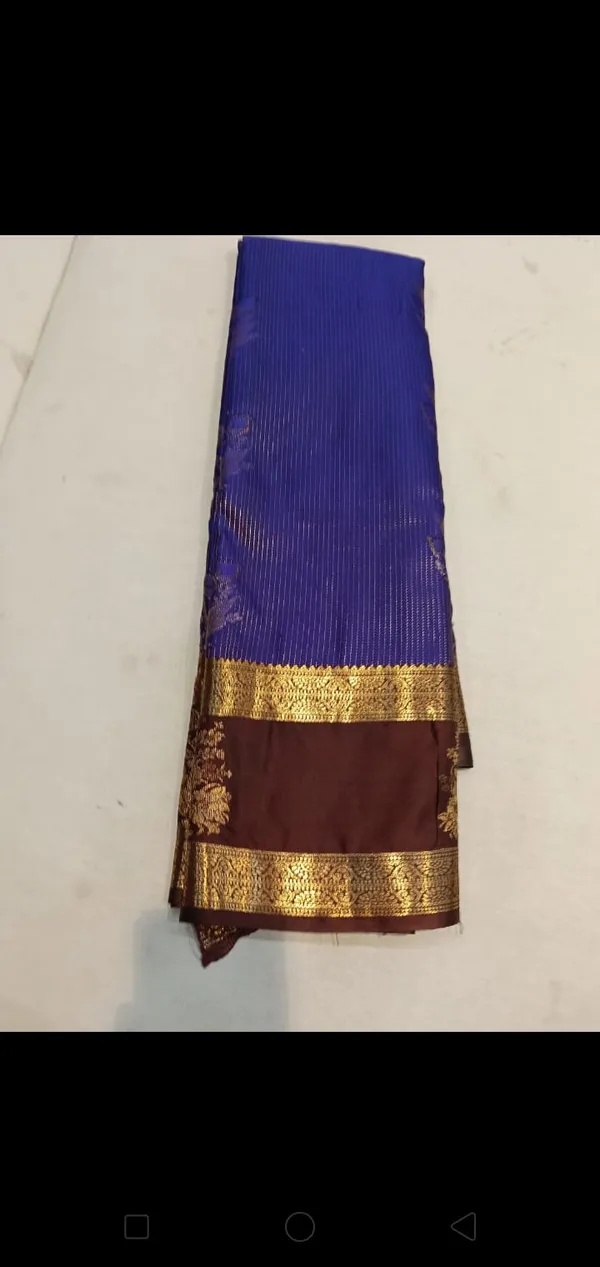 Blue_Silk_Zari_Border_Saree_for_Women