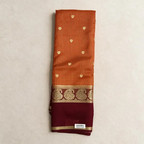 Maroon_Traditional_Silk_And_Polyster_Saree_For_Women