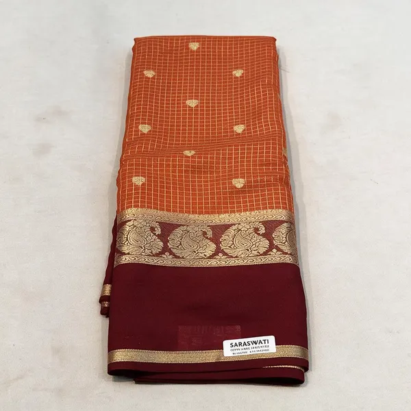 Maroon_Traditional_Silk_And_Polyster_Saree_For_Women