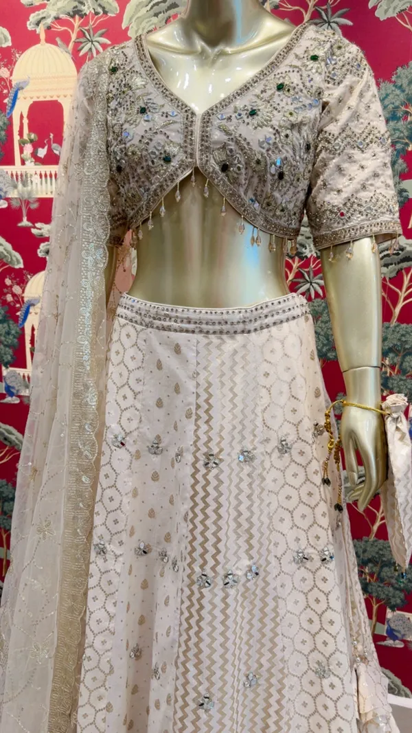 Ivory_Chanderi_Brocade_Embellished_Lehenga_Choli_Set_For_Women