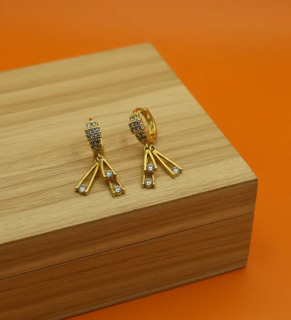 Gold_Tone_Stone_Embellished_Drop_Earrings_for_Women