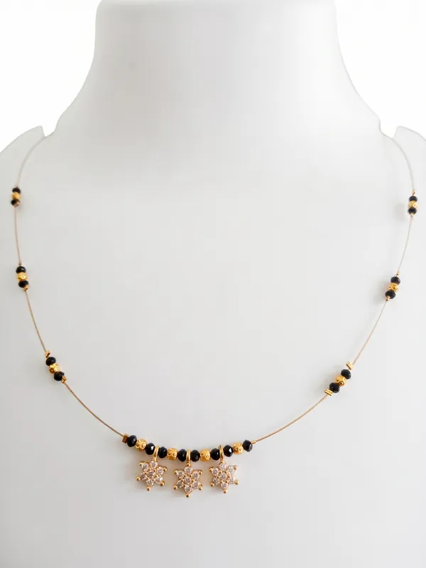 Black_Gold-Tone_Beaded_Mangalsutra_Necklace_for_Women