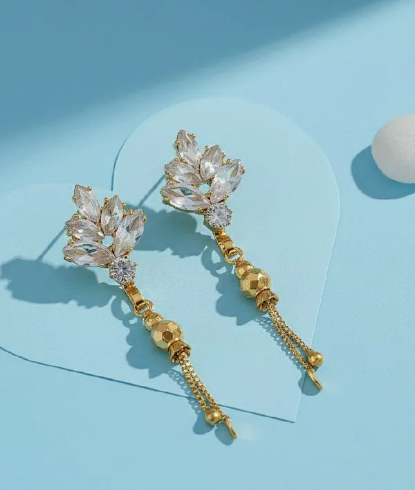 Gold-Tone_Stone-Studded_Drop_Earrings_for_Women