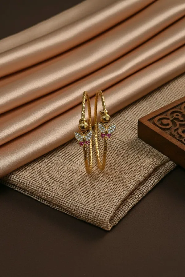 Gold_Tone_Butterfly_Studded_Bangles_for_Women