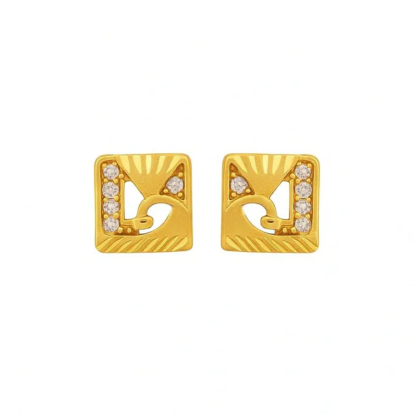 Gold_Tone_Square_Rhinestone_Stud_Earrings_for_Women