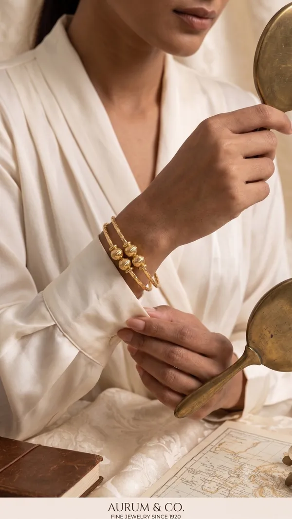 Gold-Plated_Textured_Twist_Bangles_for_Women