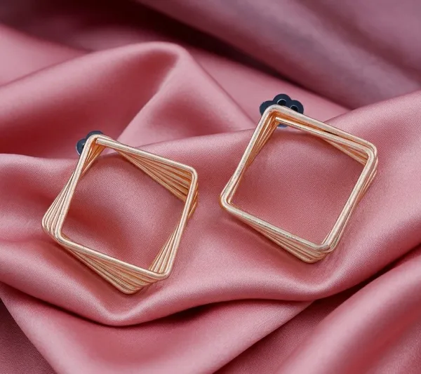 Rose_Gold_Geometric_Square_Earrings_for_Women