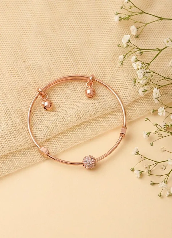 Rose_Gold_Tone_Crystal_Ball_Charm_Bracelet