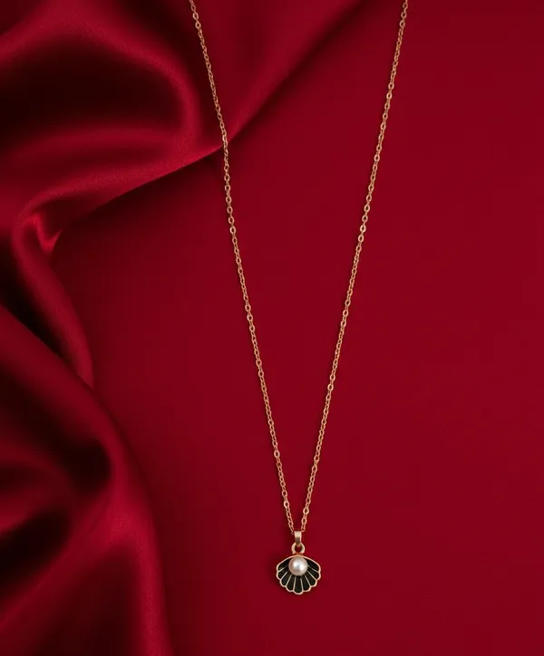 Gold_Tone_Pearl_Shell_Pendant_Necklace_for_Women