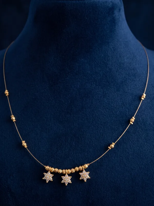 Gold_Tone_Floral_Pendant_Mangalsutra_Necklace_for_Women
